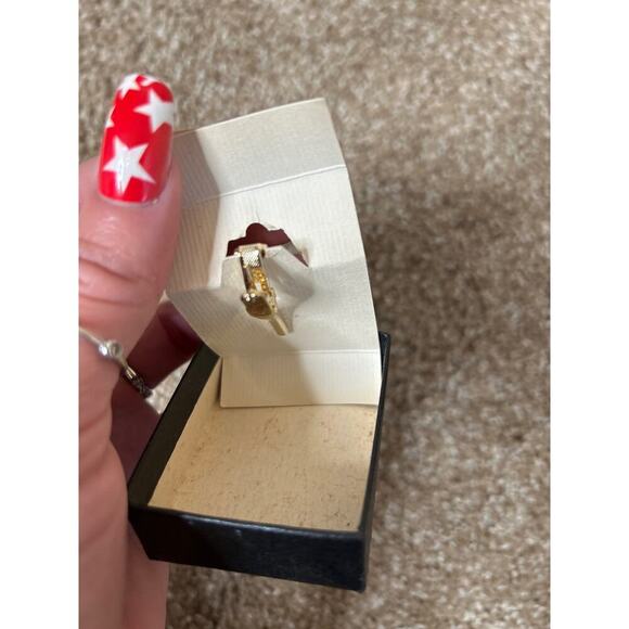 Vintage tie clip TV tube television 50’s 60’s gold collectible with box - Picture 3 of 5